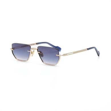 Kilian Tremante C1 53 Unisex Geometrik Gold Metal Güneş Gözlüğü