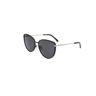 Lacoste L 230S 001 59 Kadın Cat Eye Siyah Metal Güneş Gözlüğü