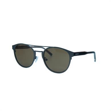 Lacoste L 263S 033 53 Erkek Oval Gri Metal Güneş Gözlüğü