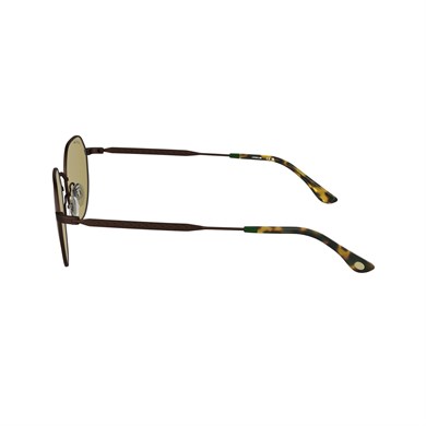Lacoste L 268S 210 53 Unisex Geometrik Kahverengi Metal Güneş Gözlüğü
