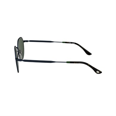 Lacoste L 268S 410 53 Unisex Geometrik Mavi Metal Güneş Gözlüğü