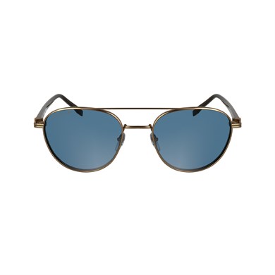 Lacoste L271SN 750 54 Unisex Oval Gold Metal Güneş Gözlüğü