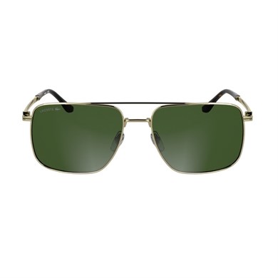 Lacoste L 272S 714 58 Erkek Geometrik Gold Metal Güneş Gözlüğü