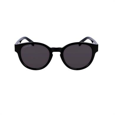 Lacoste L 6000S 001 51 Unisex Oval Siyah Kemik Güneş Gözlüğü