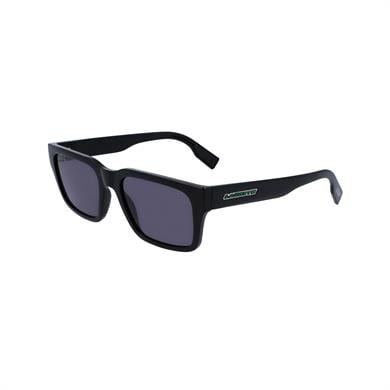 Lacoste L 6004S 001 55 Unisex Dikdörtgen Siyah Kemik Güneş Gözlüğü