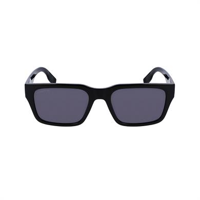 Lacoste L 6004S 001 55 Unisex Dikdörtgen Siyah Kemik Güneş Gözlüğü