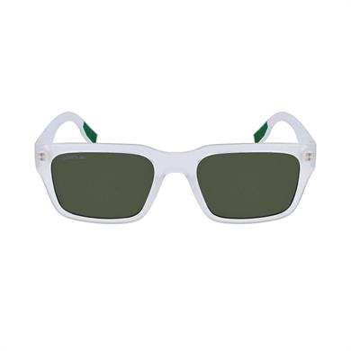 Lacoste L 6004S 970 55 Unisex Dikdörtgen Şeffaf Kemik Güneş Gözlüğü