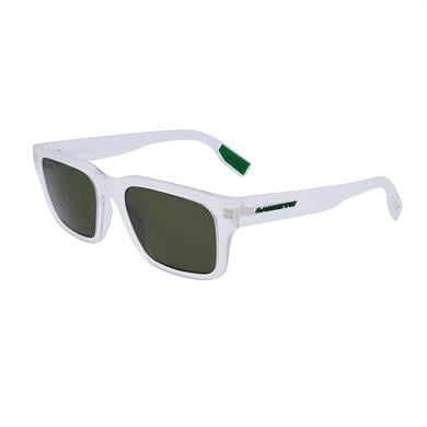 Lacoste L 6004S 970 55 Unisex Dikdörtgen Şeffaf Kemik Güneş Gözlüğü