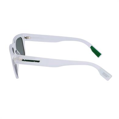 Lacoste L 6004S 970 55 Unisex Dikdörtgen Şeffaf Kemik Güneş Gözlüğü