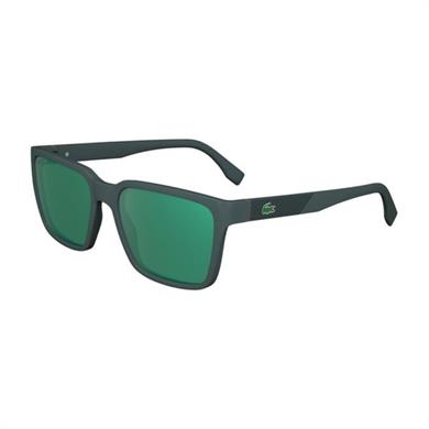 Lacoste L 6011S 301 56 Unisex Dikdörtgen Parlak Yeşil Kemik Güneş Gözlüğü