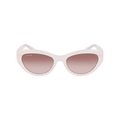 Lacoste L 6013S 272 54 Kadın Cat Eye Şeffaf Nude Güneş Gözlüğü