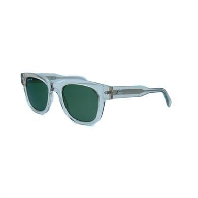 Lacoste L 6023S 264 49 Unisex Dikdörtgen Şeffaf Kemik Güneş Gözlüğü