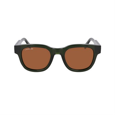 Lacoste L 6023S 275 49 Unisex Kare Yeşil Kemik Güneş Gözlüğü