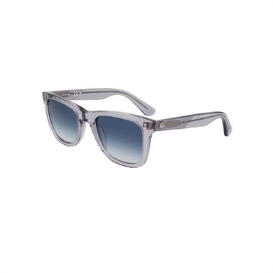 Lacoste L 6036S 035 52 Unisex Dikdörtgen Şeffaf Füme Kemik Güneş Gözlüğü
