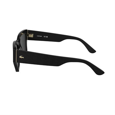 Lacoste L 6053S 001 52 Kadın Cat Eye Siyah Kemik Güneş Gözlüğü