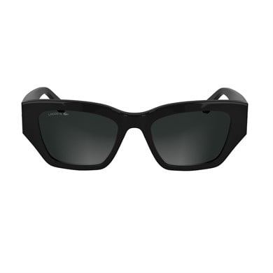 Lacoste L 6053S 001 52 Kadın Cat Eye Siyah Kemik Güneş Gözlüğü