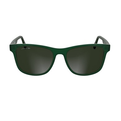 Lacoste L 6054S 301 55 Unisex Dikdörtgen Yeşil Kemik Güneş Gözlüğü