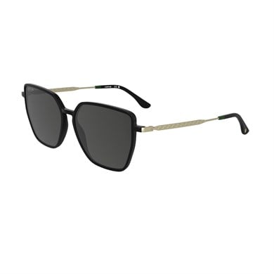 Lacoste L 6062S 001 56 Kadın Kelebek Siyah Kemik Güneş Gözlüğü