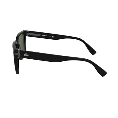 Lacoste L 6065S 001 54 Unisex Kare Siyah Kemik Güneş Gözlüğü