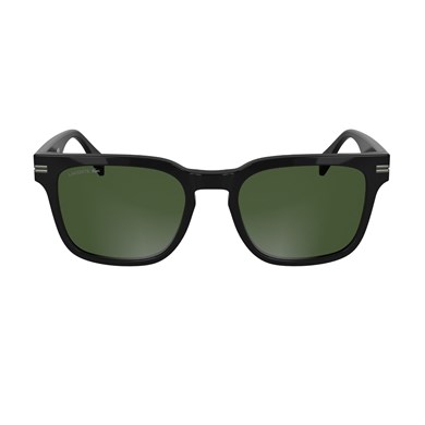 Lacoste L 6065S 001 54 Unisex Kare Siyah Kemik Güneş Gözlüğü