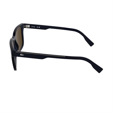 Lacoste L 6077S 410 55 Unisex Dikdörtgen Mavi Kemik Güneş Gözlüğü