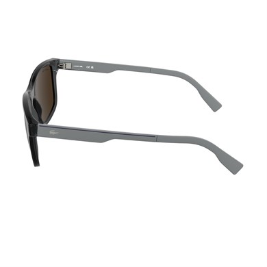 Lacoste L 6078S 035 56 Unisex Dikdörtgen Gri Kemik Güneş Gözlüğü