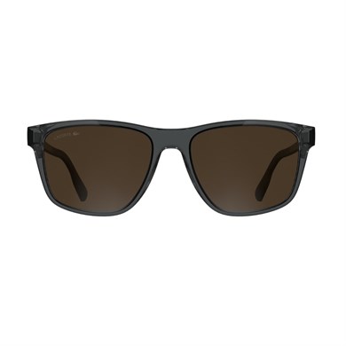 Lacoste L 6078S 035 56 Unisex Dikdörtgen Gri Kemik Güneş Gözlüğü
