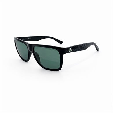 Lacoste L 732S 005 56 Erkek Dikdörtgen Siyah Kemik Güneş Gözlüğü
