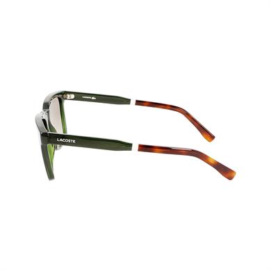 Lacoste L 954S 300 53 Unisex Dikdörtgen Yeşil Kemik Güneş Gözlüğü