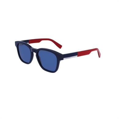 Lacoste L 986S 410 52 Erkek Kare Mavi Kemik Güneş Gözlüğü