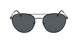 Lacoste L 102SND 033 Unisex Damla Gri Metal Güneş Gözlüğü