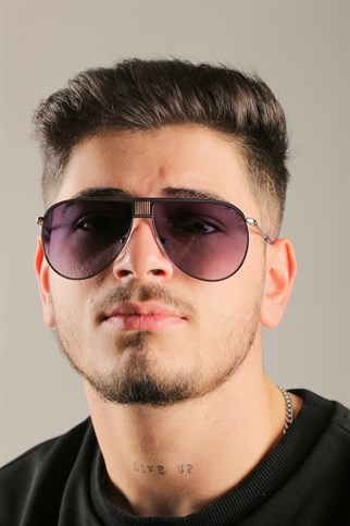 Lacoste L 200S 424 62 Erkek Damla Gri Metal Güneş Gözlüğü