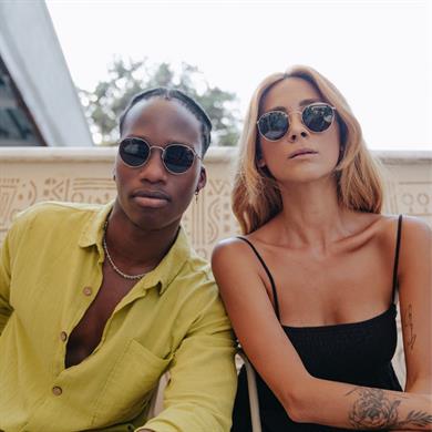 Lacoste L 202S 757 50 Unisex Yuvarlak Gold Metal Güneş Gözlüğü