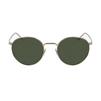 Lacoste L 202S 757 50 Unisex Yuvarlak Gold Metal Güneş Gözlüğü