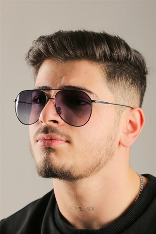 Lacoste L 209S 024 61 Erkek Damla Siyah Metal Güneş Gözlüğü