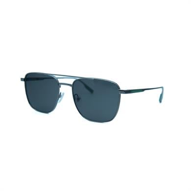 Lacoste L 261S 035 55 Erkek Kare Metal Füme Güneş Gözlüğü