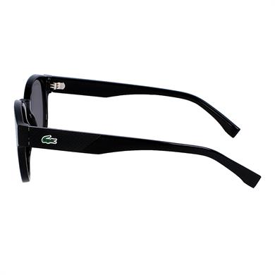 Lacoste L 6000S 001 51 Unisex Oval Siyah Kemik Güneş Gözlüğü