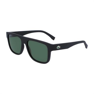 Lacoste L 6001S 002 56 Unisex Kare Siyah Kemik Güneş Gözlüğü