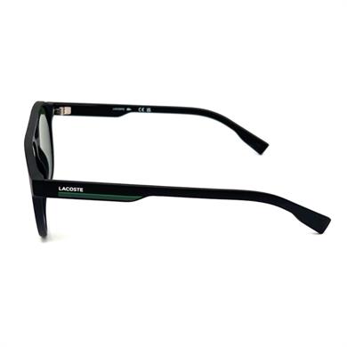 Lacoste L 6008S 002 53 Erkek Oval Siyah Kemik Güneş Gözlüğü