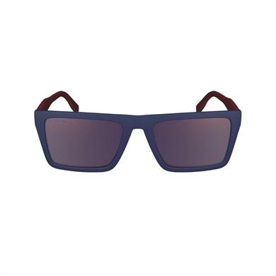 Lacoste L 6009S 424 56 Unisex Dikdörtgen Mavi Kemik Güneş Gözlüğü
