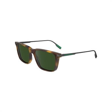 Lacoste L 6017S 214 55 Unisex Dikdörtgen Kırçıllı Kahverengi Kemik Güneş Gözlüğü