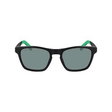 Lacoste L 6018S 002 53 Unisex Dikdörtgen Mat Siyah Kemik Güneş Gözlüğü