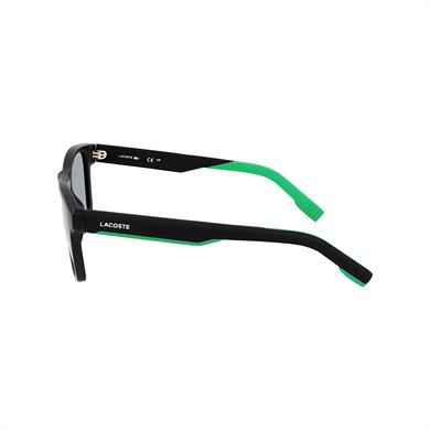 Lacoste L 6018S 002 53 Unisex Dikdörtgen Mat Siyah Kemik Güneş Gözlüğü