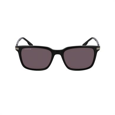 Lacoste L6035S 001 53 Erkek Oval Siyah Kemik Güneş Gözlüğü