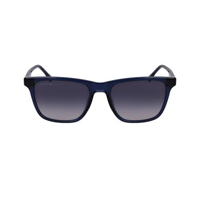 Lacoste L6041S 410 54 Erkek Kare Mavi Kemik Güneş Gözlüğü