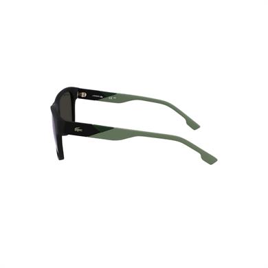 Lacoste L6043S 002 56 Erkek Kare Siyah Kemik Güneş Gözlüğü