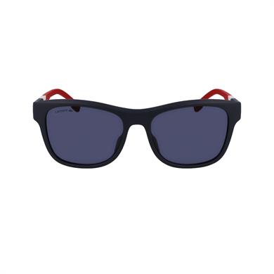 Lacoste L6043S 424 56 Erkek Kare Mavi Kemik Güneş Gözlüğü