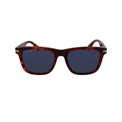 Lacoste L6045S 218 54 Erkek Dikdörtgen Kırçıllı Kahverengi Kemik Güneş Gözlüğü