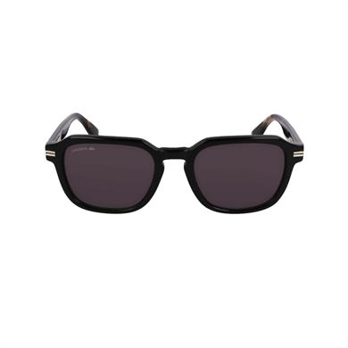 Lacoste L6046S 006 52 Erkek Kare Siyah Kemik Güneş Gözlüğü