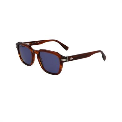 Lacoste L6046S 210 52 Erkek Kare Kırçıllı Kahverengi Kemik Güneş Gözlüğü